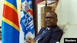 Corneille Nangaa, président de la Commission électorale nationale indépendante de la RDC, 12 mai 2017.