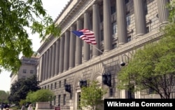 미국 워싱턴의 연방 상무부 건물.