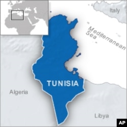 Map of Tunisia