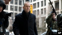 Bivši zvaničnik Trampove kampanje, Rik Gejts, stiže u federalni sud u Vašingtonu, 17. decembar 2019.