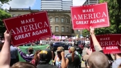 Free Speech, 'No Nazi' Counter Rallies Fill Downtown Portland