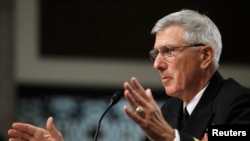 Mantan kepala Komando Pasifik AS, Laksamana AL Samuel Locklear.