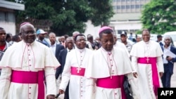 B'episkopo ya CENCO na centre interdiocésain na Kinshasa, 1er janvier 201.