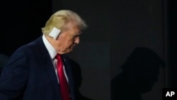 Republikanski predsjednički kandidat i bivši predsjednik Donald Trump na Republikanskoj nacionalnoj konvenciji u Milvokiju (Foto: AP Photo/Matt Rourke)