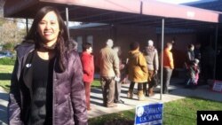Katrina Dizon says she feels her new U.S. citizenship is more official now that she's voted. (Photo by Kate Woodsome)