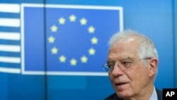 Kepala Kebijakan Luar Negeri Uni Eropa, Josep Borrell di Brussels, 16 Juni 2020. (Foto: dok).