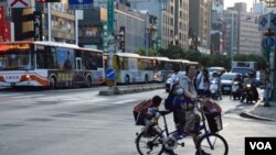 Pemandangan kota di Taiwan. (Foto: VOA)