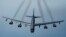 미국의 B-52H 전략폭격기.