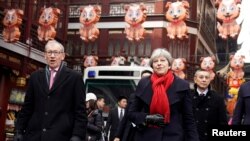 Britaniya Bosh vazirasi Tereza Mey Xitoyda