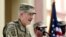 FILE - U.S. commander in Afghanistan, Gen. John W. Nicholson in Kabul, Afghanistan, March 2, 2016.