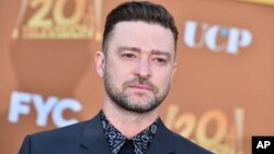 Penyanyi AS Justin Timberlake 