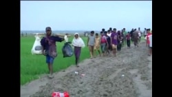 从缅甸越境逃出的罗兴亚人(1)