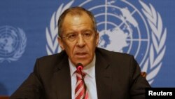 Russian Foreign Minister Sergey Lavrov