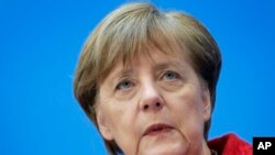 Germaniya kansleri Angela Merkel 