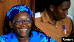 FILE - Prominent Ugandan academic Stella Nyanzi.