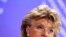 EU commissioner Viviane Reding addresses media on gender equality, Brussels, March 5, 2012.