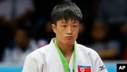 북한의 홍국현 선수. (자료사진)