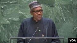 Shugaba Buhari - UNGA
