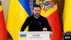 ولادمیر زیلنسکی، رییس جمهور اوکراین،‌