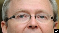 Australian Foreign Minister Kevin Rudd (file photo)