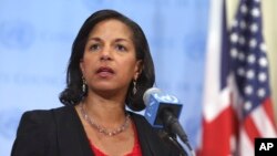 수전 라이스 미국 백악관 국가안보보좌관 (자료사진)