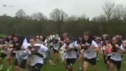 Gasar Tseren Sabe Da Mata A Wuya a Birtaniya