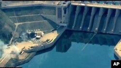 Bendungan Tabqa di Raqqa, Suriah, 27 Maret 2017 (Foto: dok). 