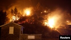 ხანძარი პორტუგალიაში. 17 ივნისის ფოტო