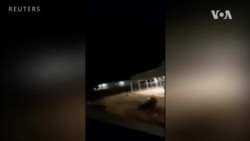 ภาพเหตุการณ์โจมตีฐานทัพอากาศ ทีมีกำลังสหรัฐฯประจำการ ในอิรัก