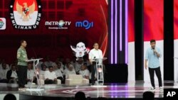 Acara debat Cawapres yang merupakan debat ke-4 Pilpres 2024 yang dilaksanakan di Minggu di Jakarta Convention Center (JCC), Jakarta Minggu malam (21/1). 