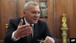 რუსეთის კოსმოსური სააგენტოს ხელმძღვანელი, იური ბორისოვი.