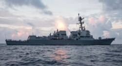 이지스 구축함 '랠프 존슨’ 함. 사진 출처: U.S. Navy