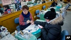 纽约发廊(2015年1月8日资料照片)