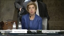 엘렌 로드 미 국방부 획득지속 담당 차관이 17일 상원 군사위 청문회에서 증언했다.