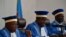 Des juges de la Cour constitutionnelle de lq RDC à Kinshasa, 15 janvier 2019.