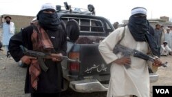 Kelompok Taliban di Waziristan Utara, Pakistan. (Foto: Dok)