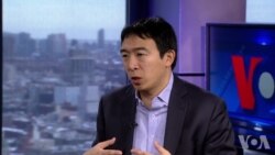 华裔总统参选人杨安泽接受VOA专访