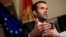 Montenegro's Finance Minister Milojko Spajic speaks during his interview with Reuters in Podgorica, Montenegro May 25, 2021. A Chinese loan for the first phase of a highway linking the Adriatic Sea port of Bar and border with Serbia has sent Montenegro's 