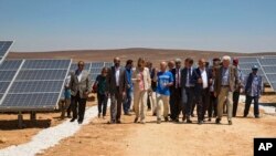 با احداث انرژی آفتابی ۳۶۰۰۰ خانوادۀ سوری از انرژی آفتابی مستقید خواهد شد