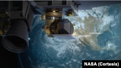 Gambar dari sistem komunikasi laser LCRD milik NASA. (Foto: Courtesy of NASA)