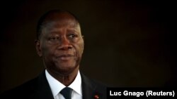 Le président ivoirienAlassane Ouattara, 15 mars 2016.