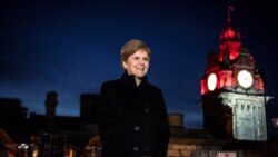 Premijerka Škotske Nikola Sturdžon na otvaranju novog sedišta Škotske nacionalne investicione banke, 24. novembra 2020.