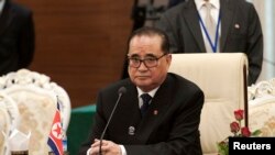 리수용 북한 외무상 (자료사진)