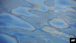 Aerial images of the Deepwater Horizon oil spill taken from a US Coast Guard HC-144 aircraft.