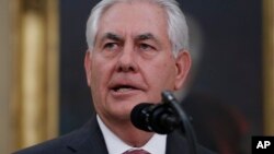 Rex Tillerson Sakataren Harkokin Wajen Amurka