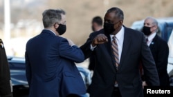 美国国防部长奥斯汀1月22日抵达国防部履新。