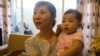  Tran Trinh is an educated and well-off woman, but she had hoped her daughter Minh would turn out to be a son. (VOA - L. Hoang)
