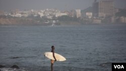 Catching Some Waves Off Senegal's Dakar
