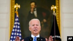 ፕሬዚዳንት ባይደን ስለመሠረ ልማትና ኢኮኖሚው እቅዳቸው ንግግር ሲያደርጉ እኤአ ሐምሌ 19 2021 