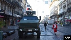 Third Day of Lockdown in Brussels
